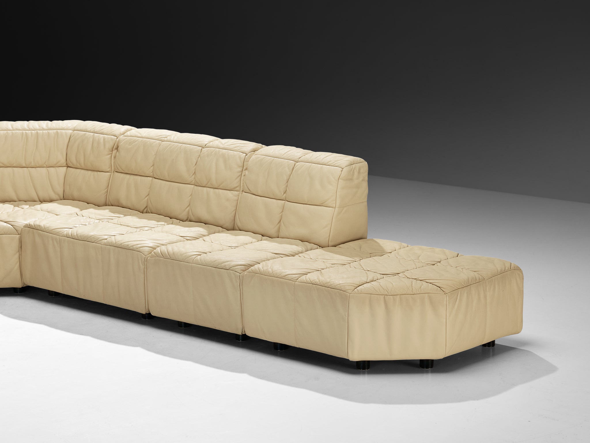 Hans Hopfer for Neue Wiener Werkstätte 'Castell' Sectional Sofa Seating Morentz