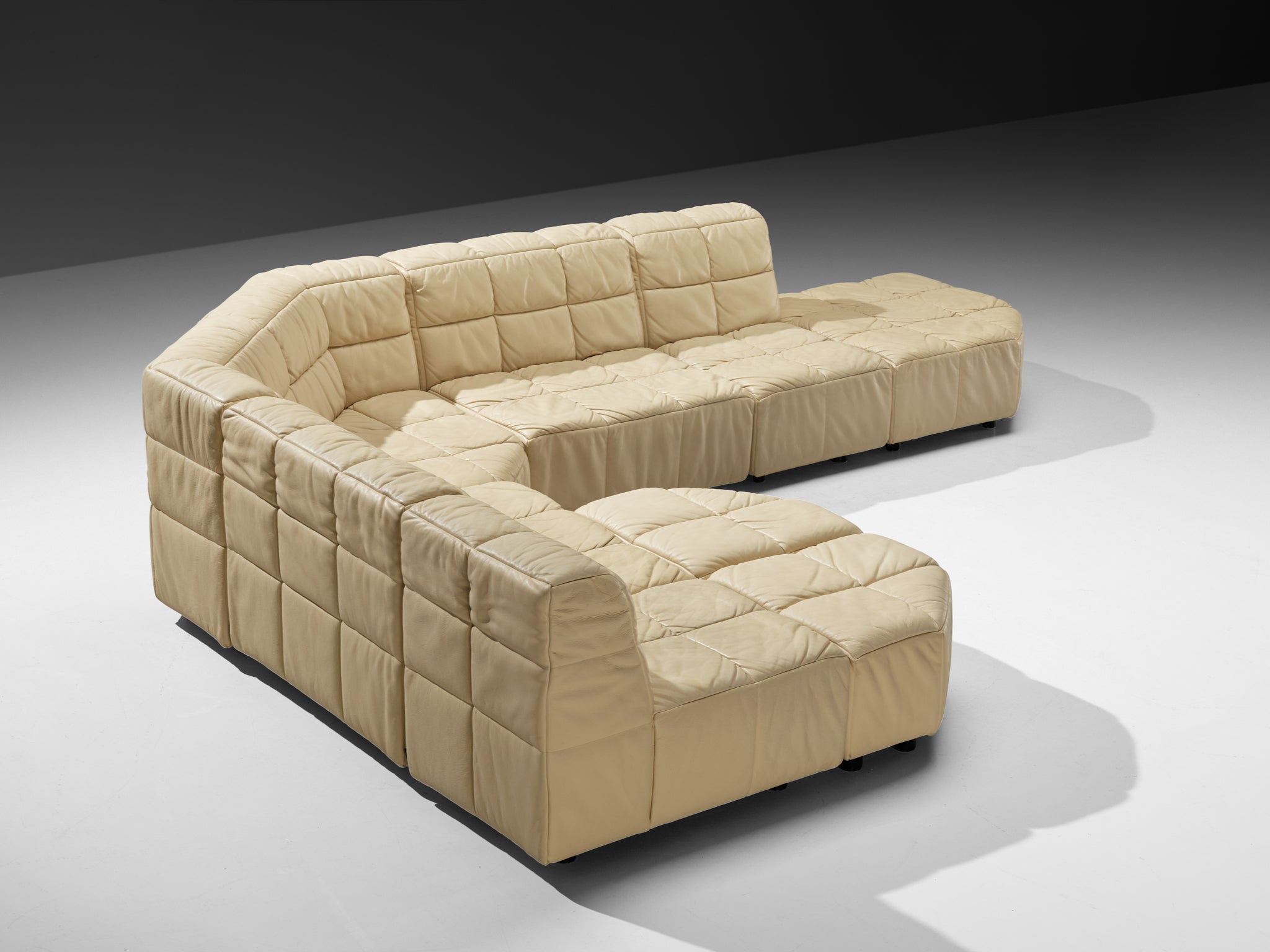 Hans Hopfer for Neue Wiener Werkstätte 'Castell' Sectional Sofa Seating Morentz