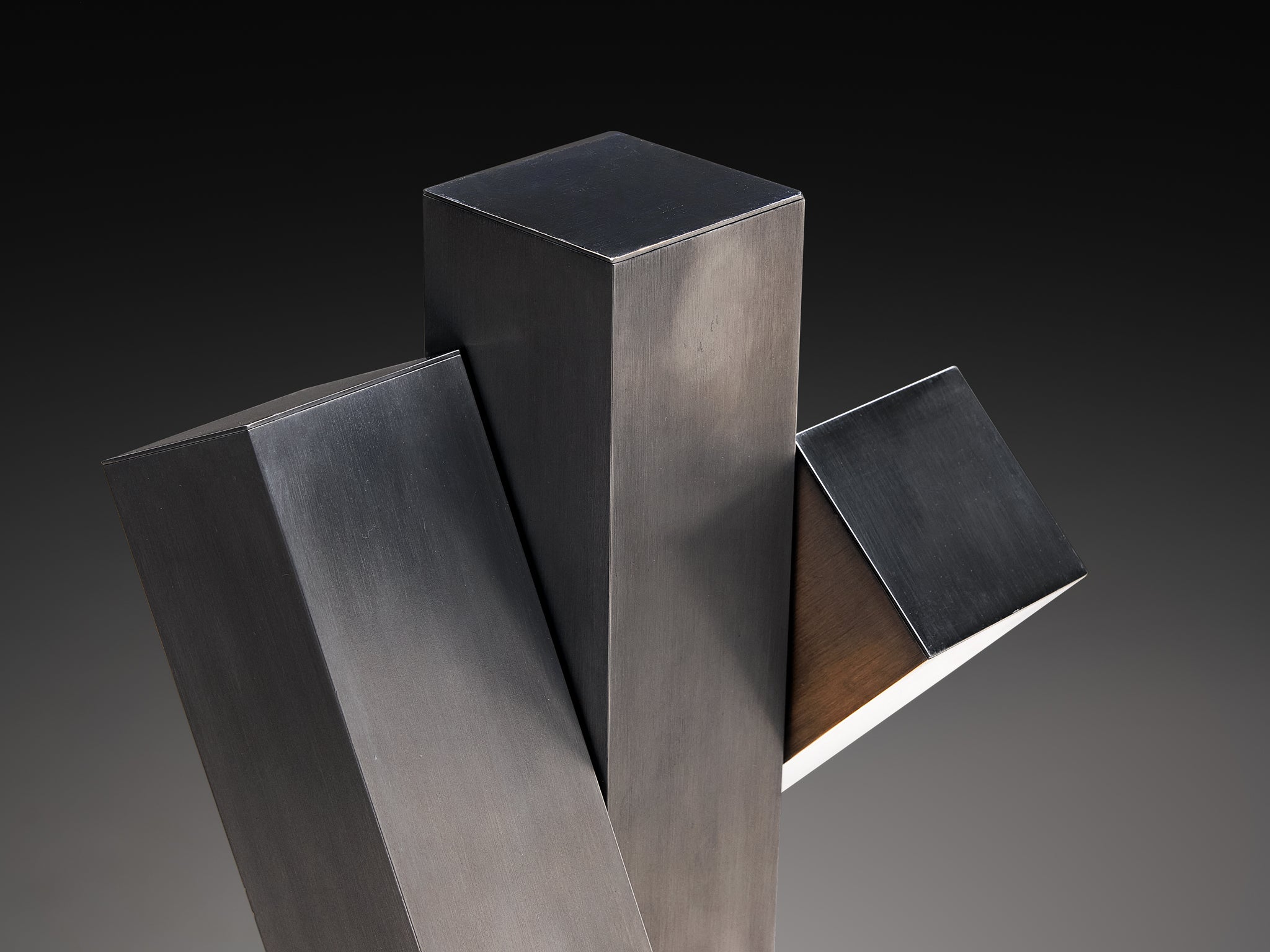 Innocente Gandini for Arredoluce 'Scultura' Table Lamp in Metal