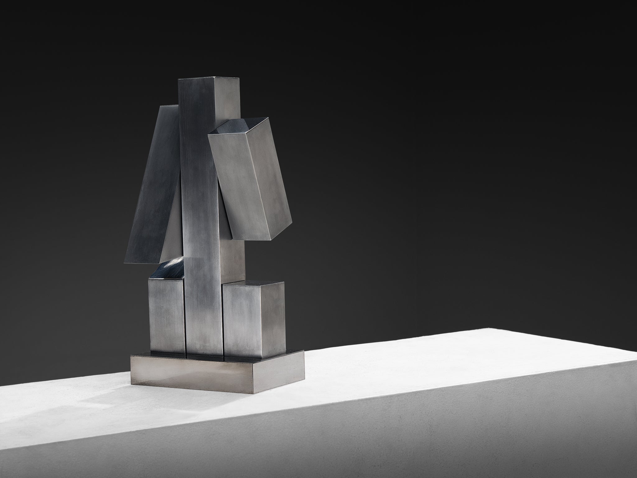 Innocente Gandini for Arredoluce 'Scultura' Table Lamp in Metal