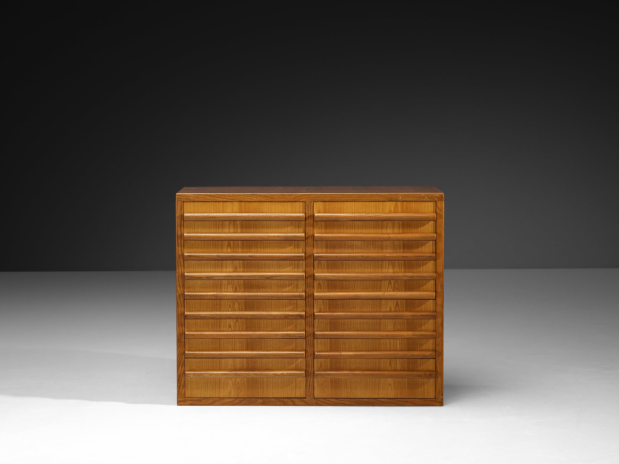 Italian Mid-Century Sideboard in Ash Case pieces and storage cabinets Morentz