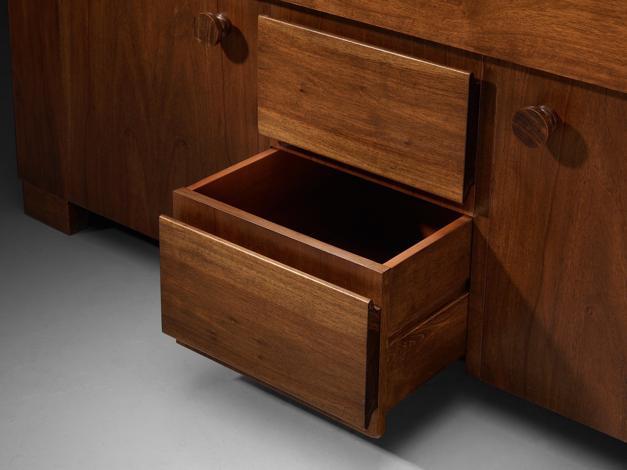Giovanni Michelucci for Poltronova ´Torbecchia´ Sideboard Case pieces and storage cabinets Morentz