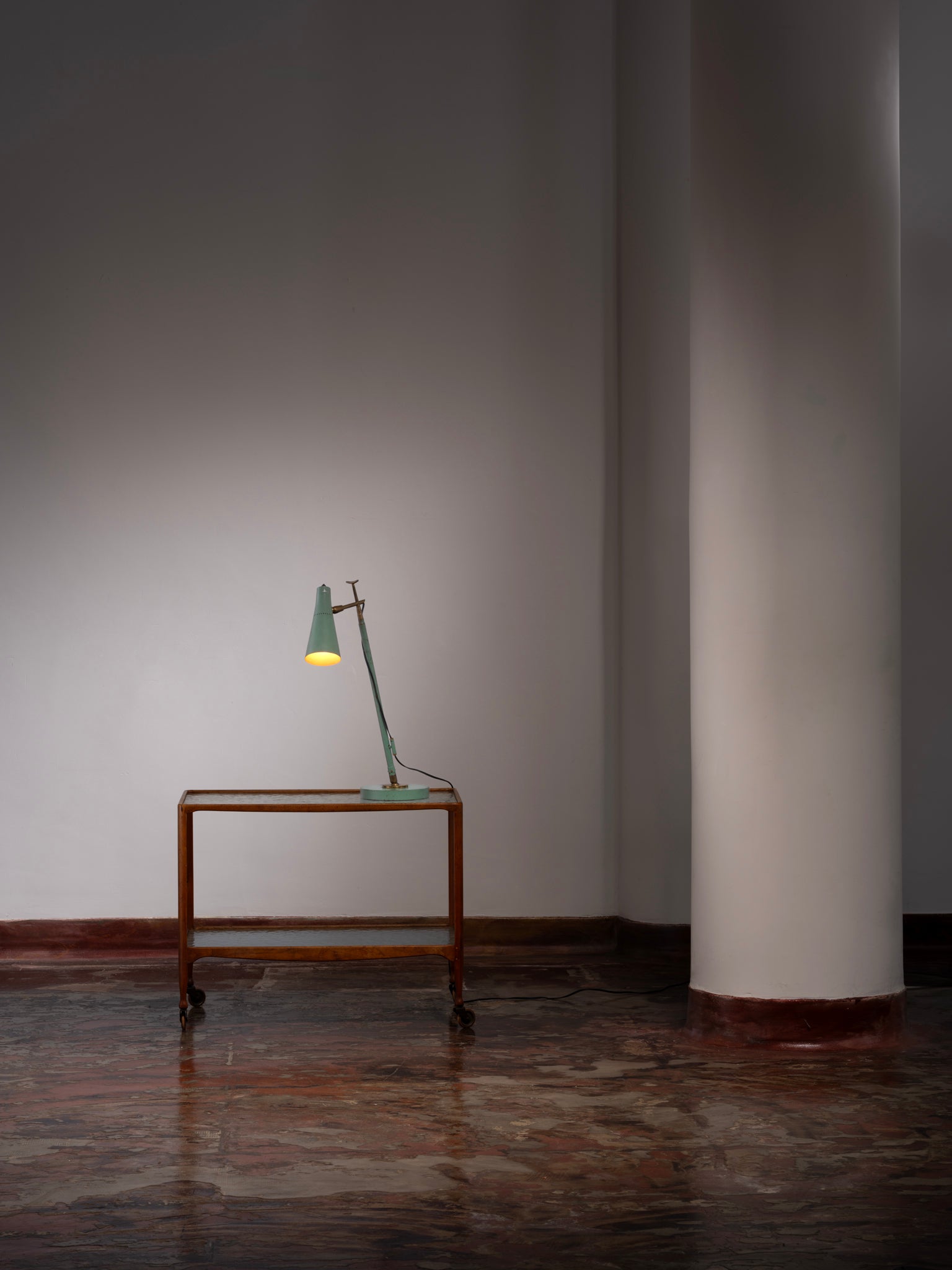Angelo Ostuni and Renato Forti for O-Luce Multifunctional ‘201’ Table and Floor Lamp