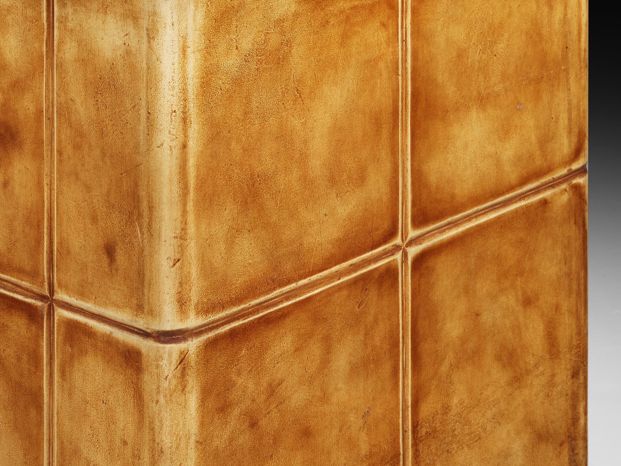 Valzania Cabinet in Parchment with Mirrored Interior Case pieces and storage cabinets Morentz