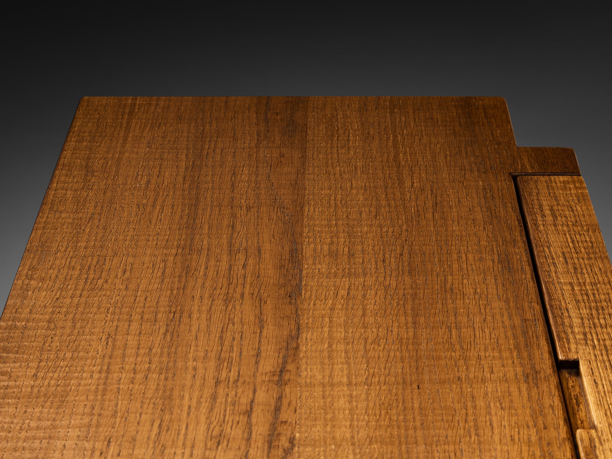 Giuseppe Rivadossi for Officina Rivadossi Cabinet in Oak Case pieces and storage cabinets Morentz