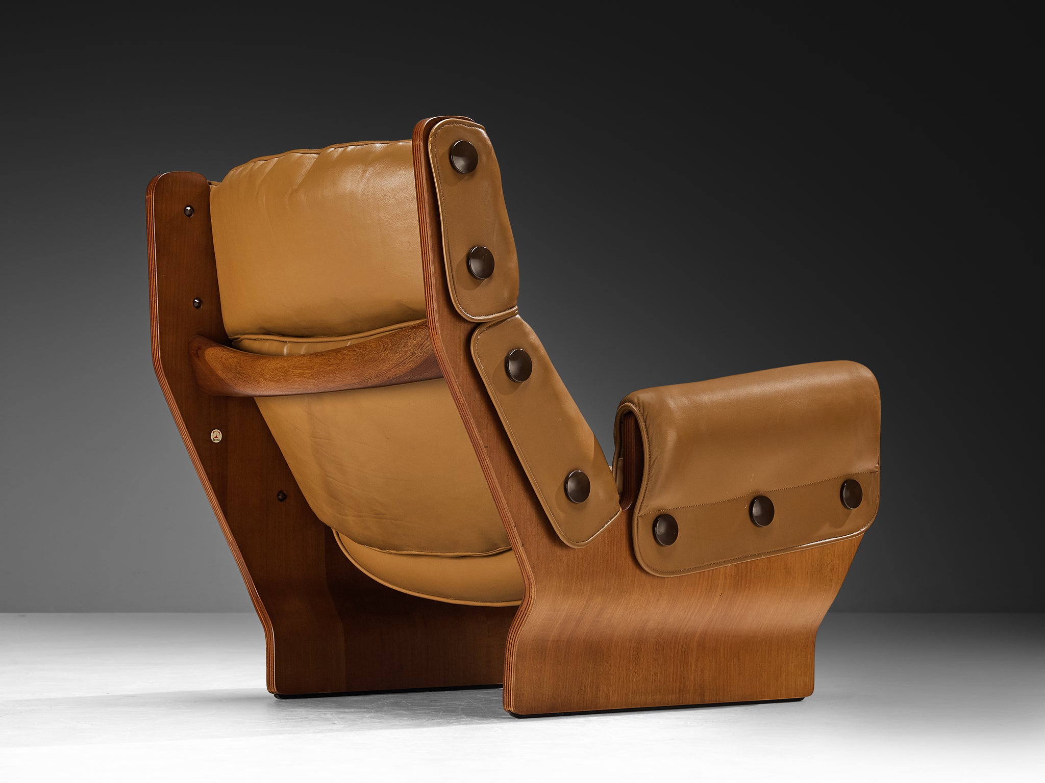 Osvaldo Borsani for Tecno 'Canada' Lounge Chairs and Ottoman Seating Morentz