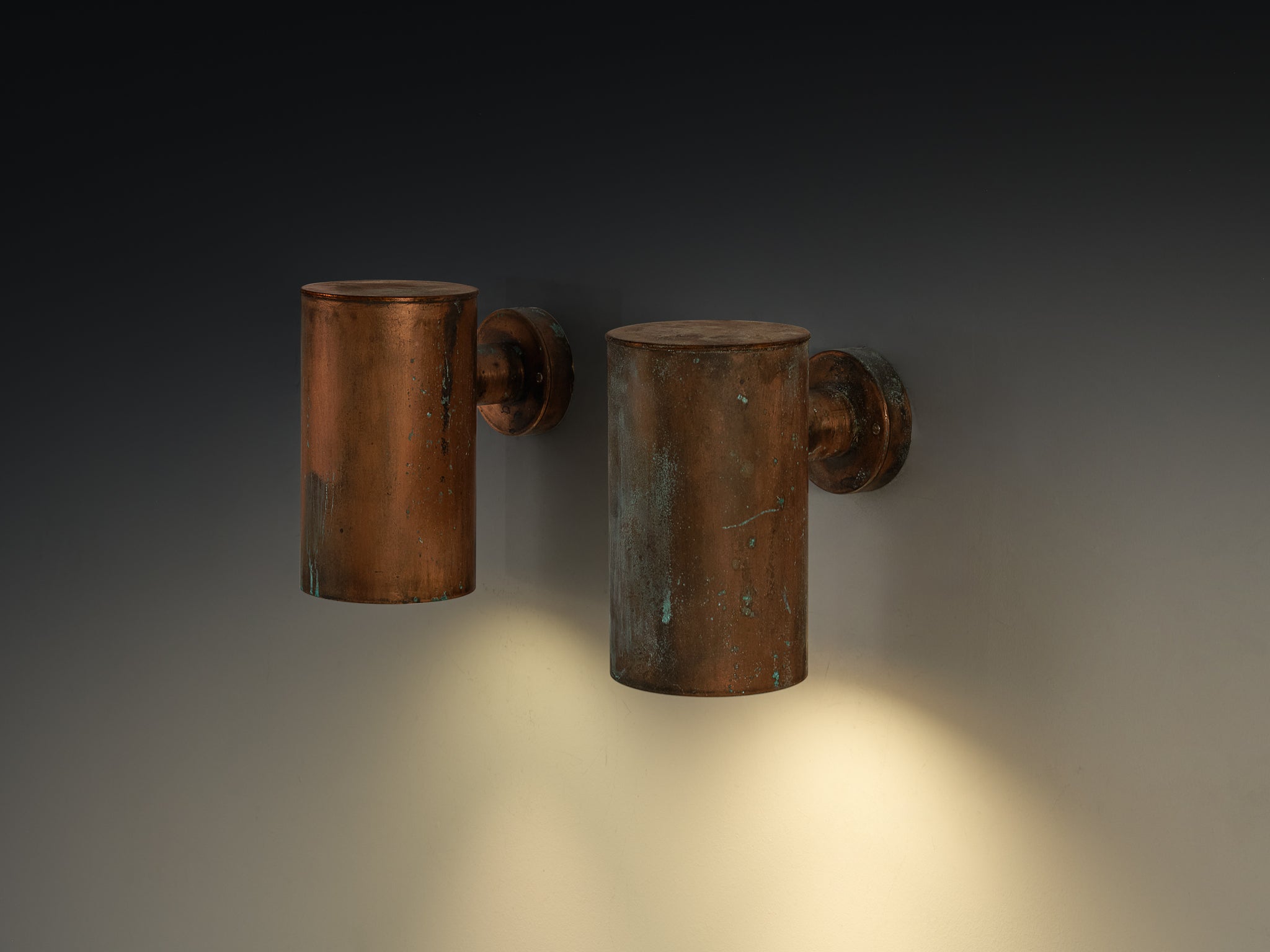 Fagerhult Swedish Wall Lights in Copper Lighting Morentz
