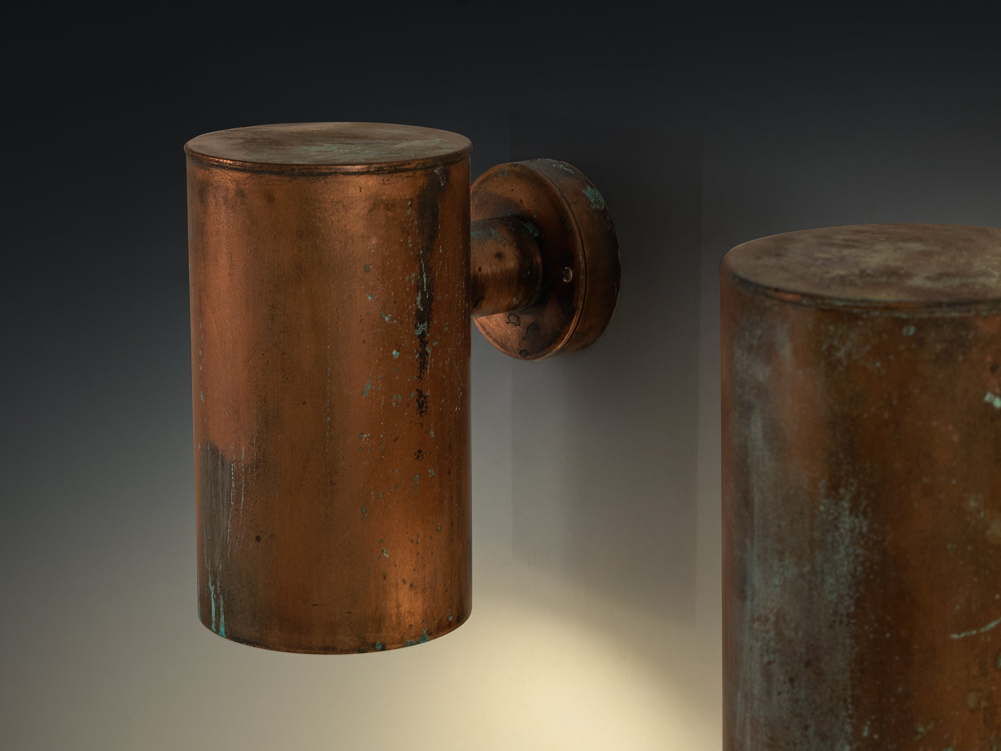 Fagerhult Swedish Wall Lights in Copper Lighting Morentz
