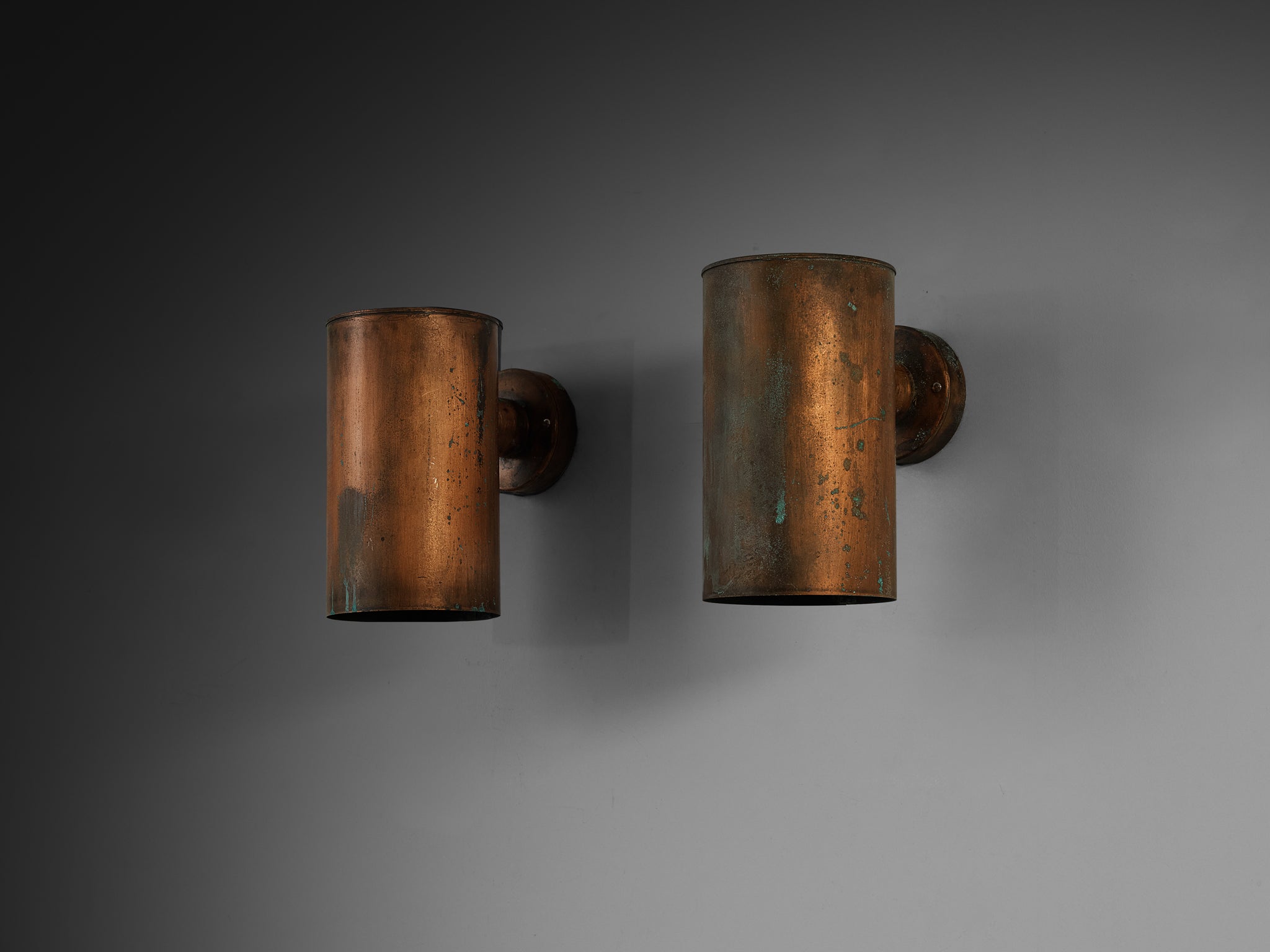 Fagerhult Swedish Wall Lights in Copper Lighting Morentz