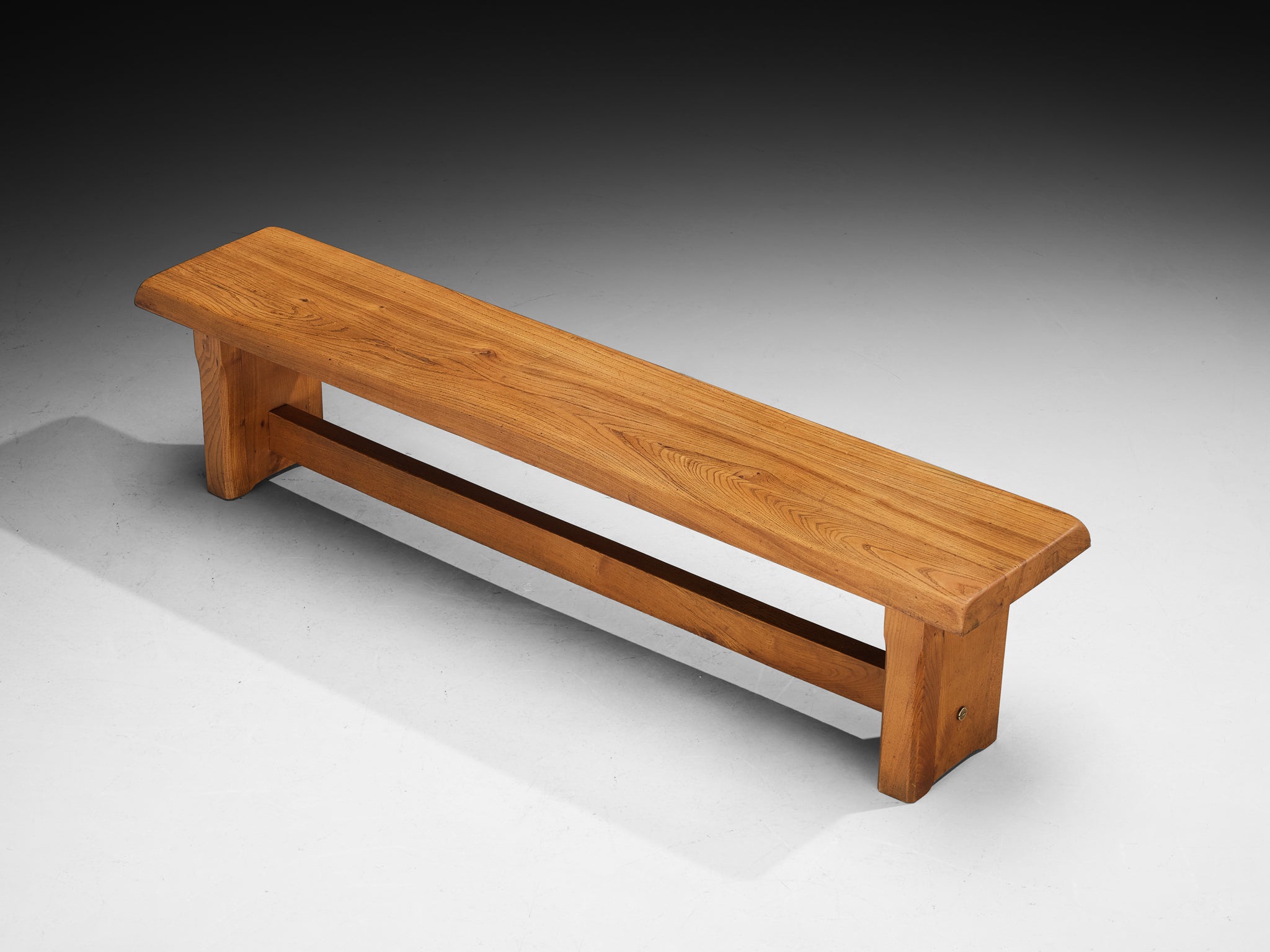 Pierre Chapo 'S14B' Bench in Elm Seating Morentz