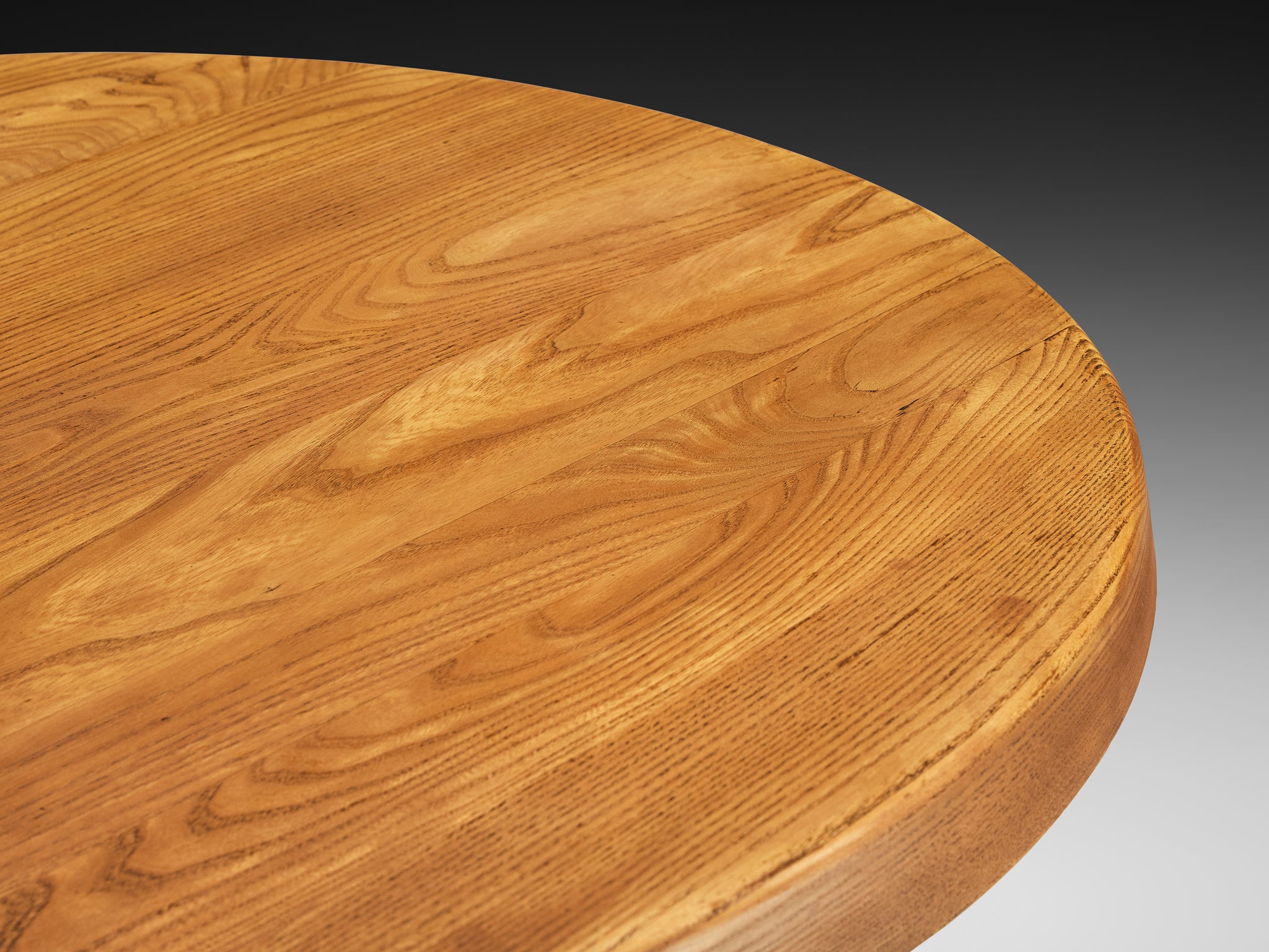 Pierre Chapo Seating Set with Rare 'T21A' Table and 'S13A' Stools Tables Morentz