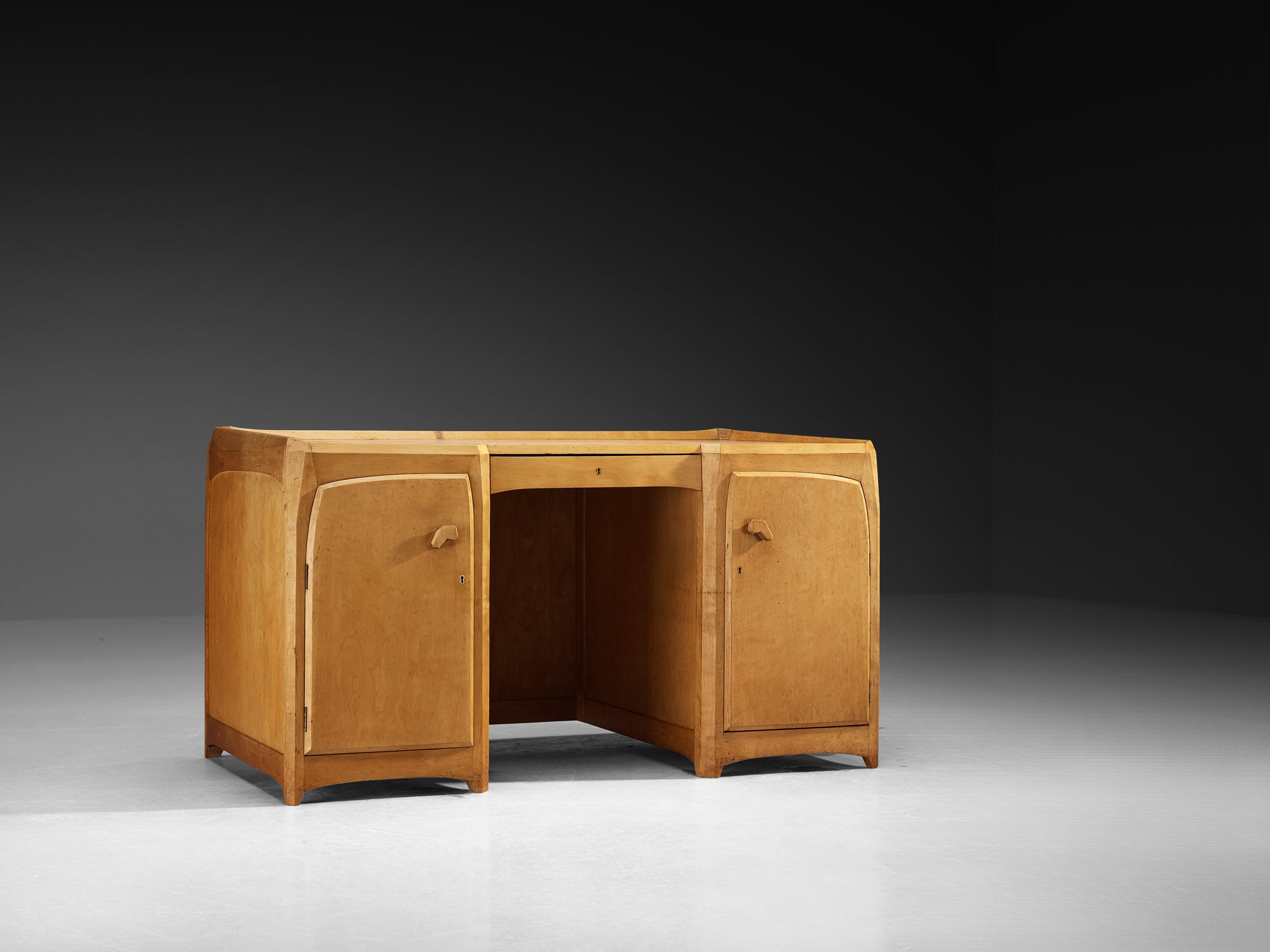 Dornach School Anthroposophical Desk in Birch, circa 1930 Tables Morentz