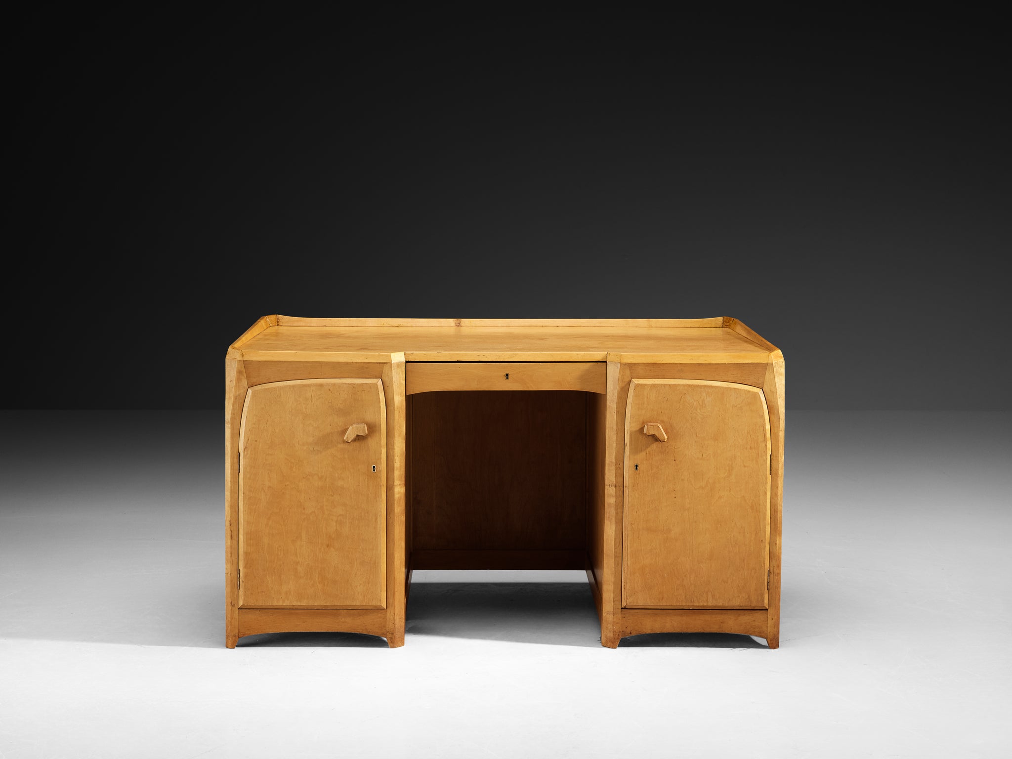 Dornach School Anthroposophical Desk in Birch, circa 1930 Tables Morentz