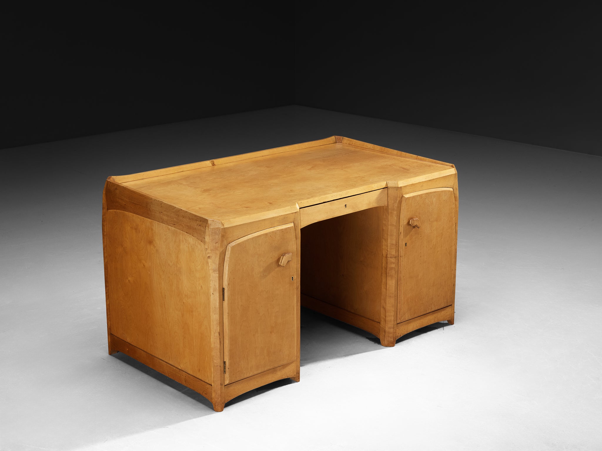 Dornach School Anthroposophical Desk in Birch, circa 1930 Tables Morentz