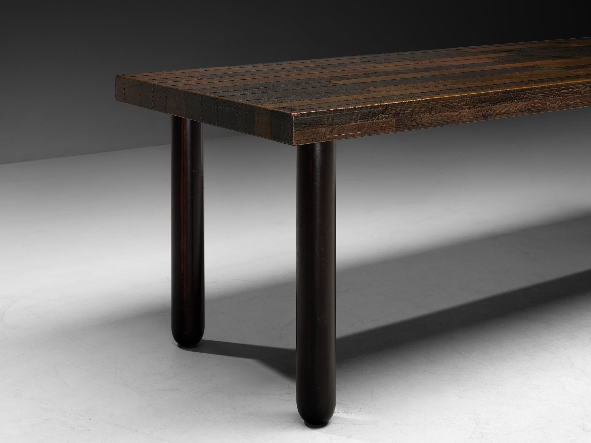 Lorenzo Burchiellaro Console Table in Copper 230cm/90.55 in Tables Morentz