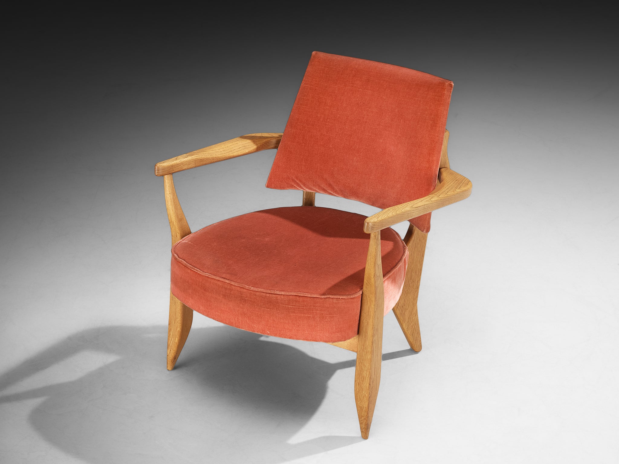 Guillerme & Chambron for Votre Maison 'Mortagne' Lounge Chairs Seating Morentz