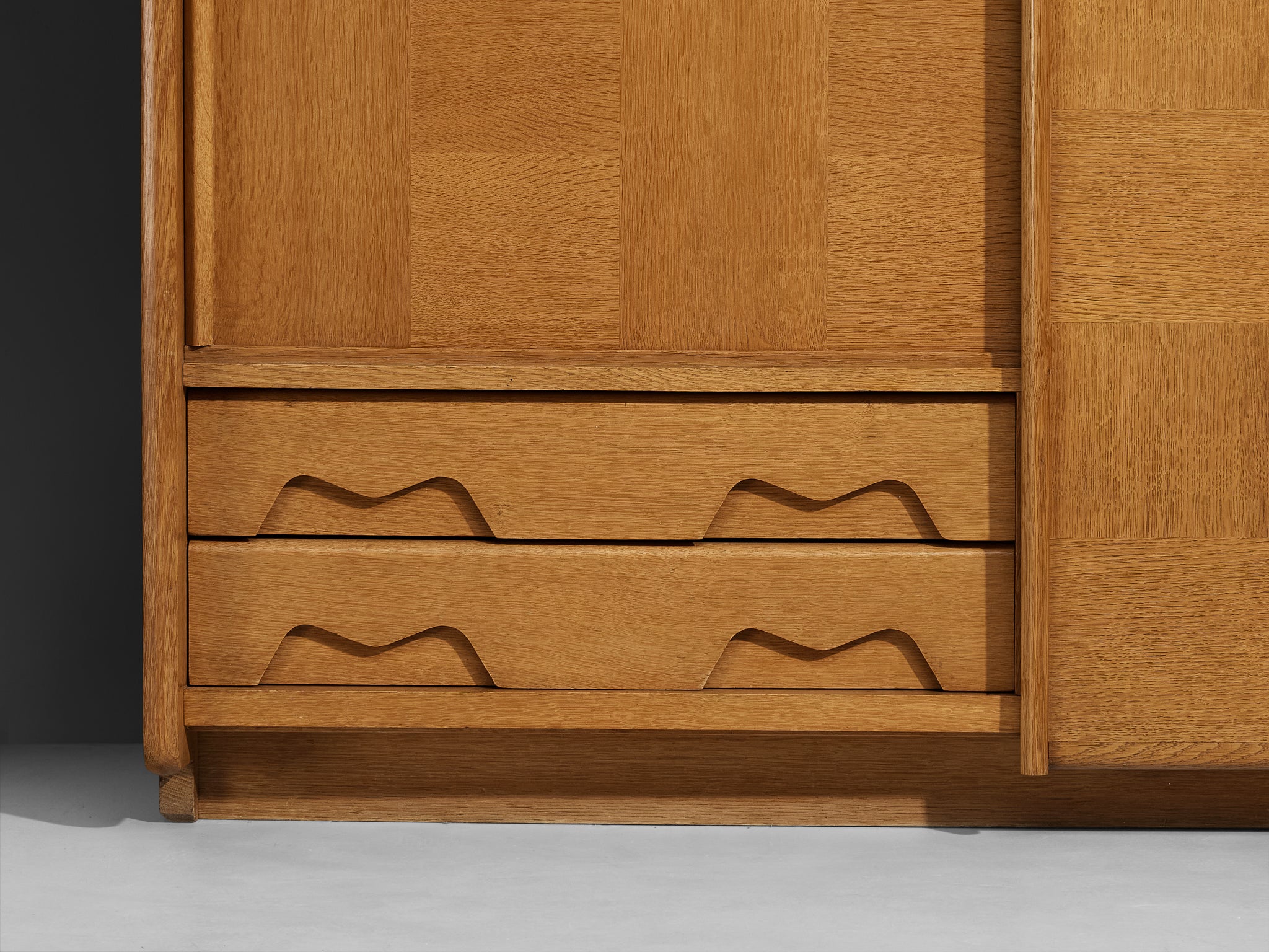 Guillerme & Chambron for Votre Maison Wardrobe in Oak Case pieces and storage cabinets Morentz