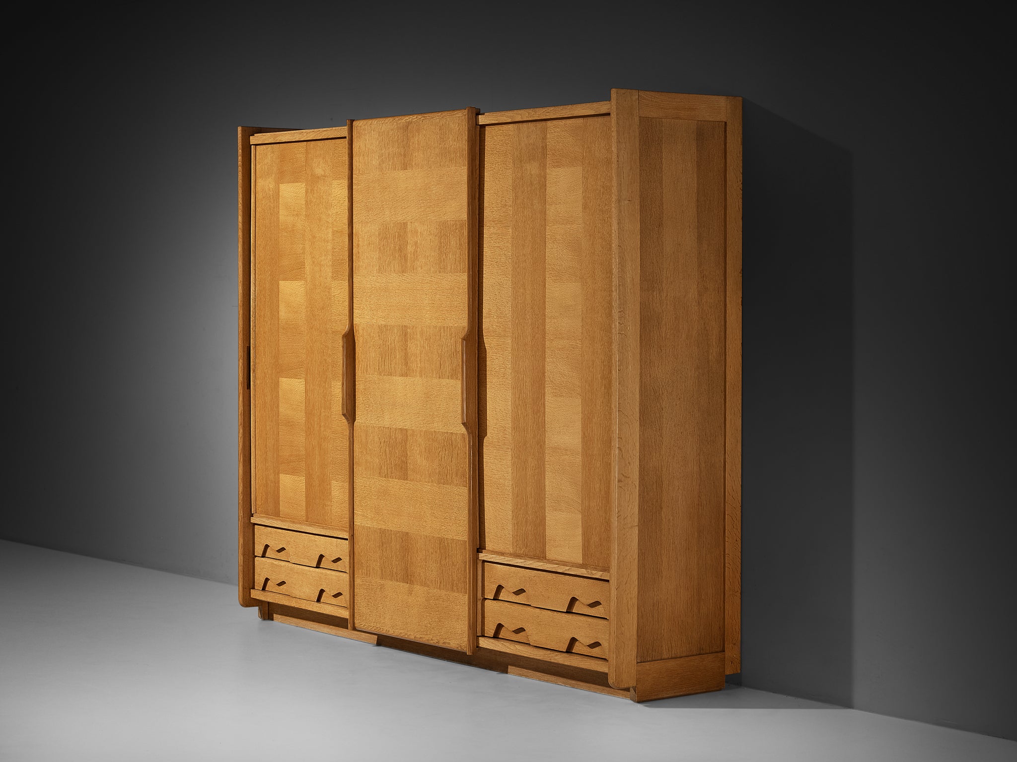 Guillerme & Chambron for Votre Maison Wardrobe in Oak Case pieces and storage cabinets Morentz