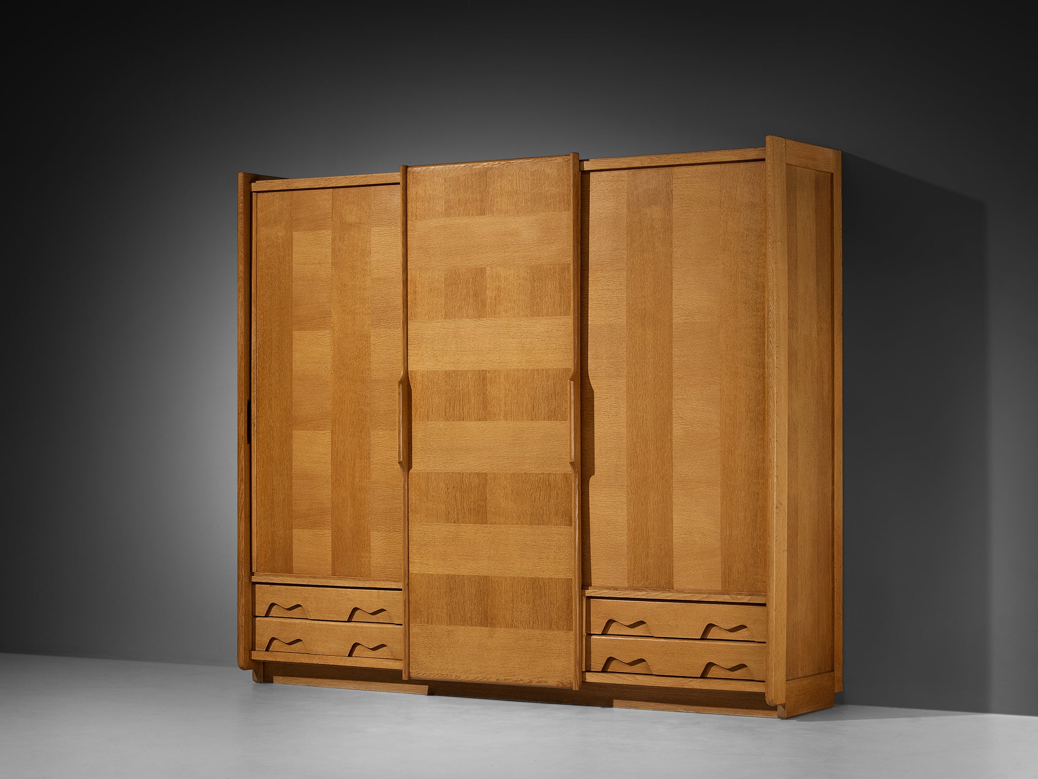 Guillerme & Chambron for Votre Maison Wardrobe in Oak Case pieces and storage cabinets Morentz