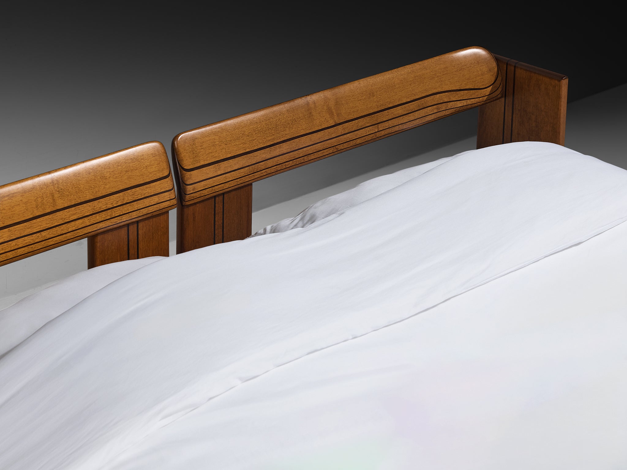 Afra & Tobia Scarpa for Maxalto Artona King Bed with Nightstands More Furniture and Collectibles Morentz