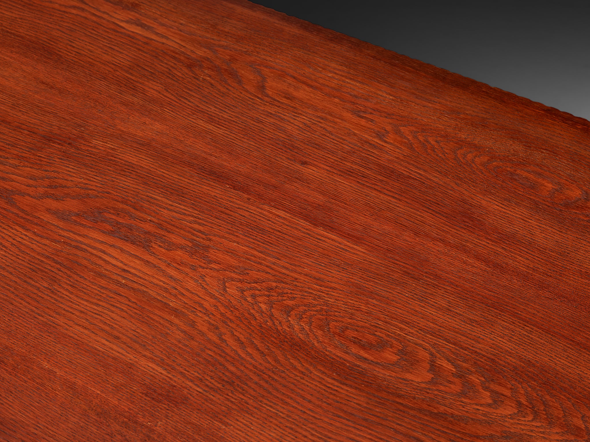 Ernesto Valabrega for Vittorio Valabrega Dining Table in Oak Tables Morentz