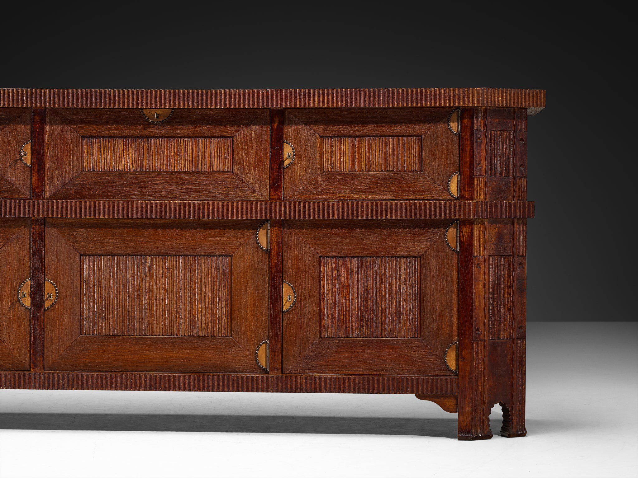 Ernesto Valabrega for Vittorio Valabrega Sideboard in Oak
