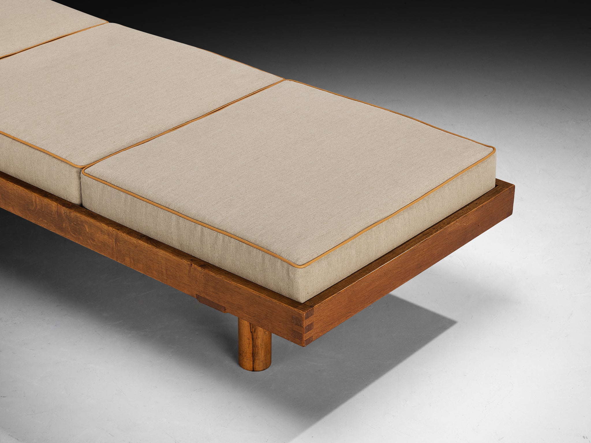 Pierre Chapo 'L09F' Bench in Elm Seating Morentz