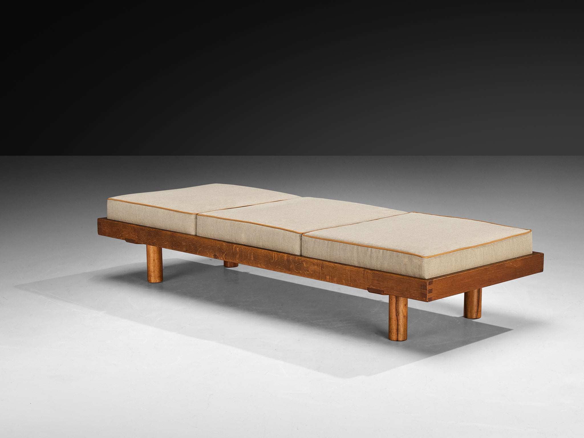 Pierre Chapo 'L09F' Bench in Elm Seating Morentz