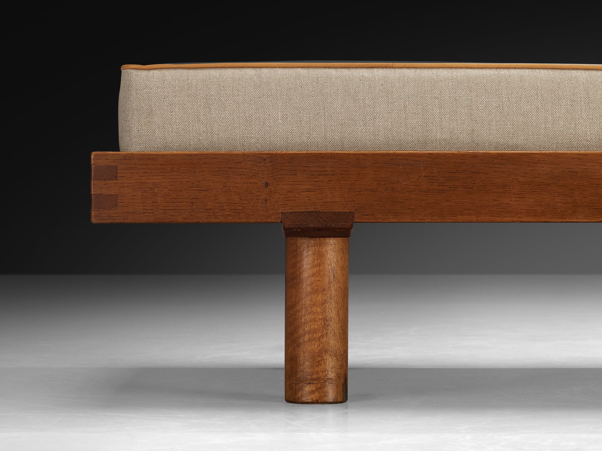 Pierre Chapo 'L09F' Bench in Elm Seating Morentz