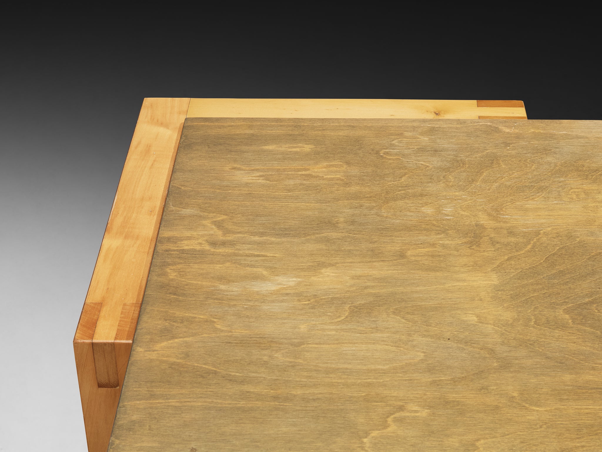 Post-Modern Willem Noyons Dining Room Set with Table and Chairs in Wood Tables Morentz