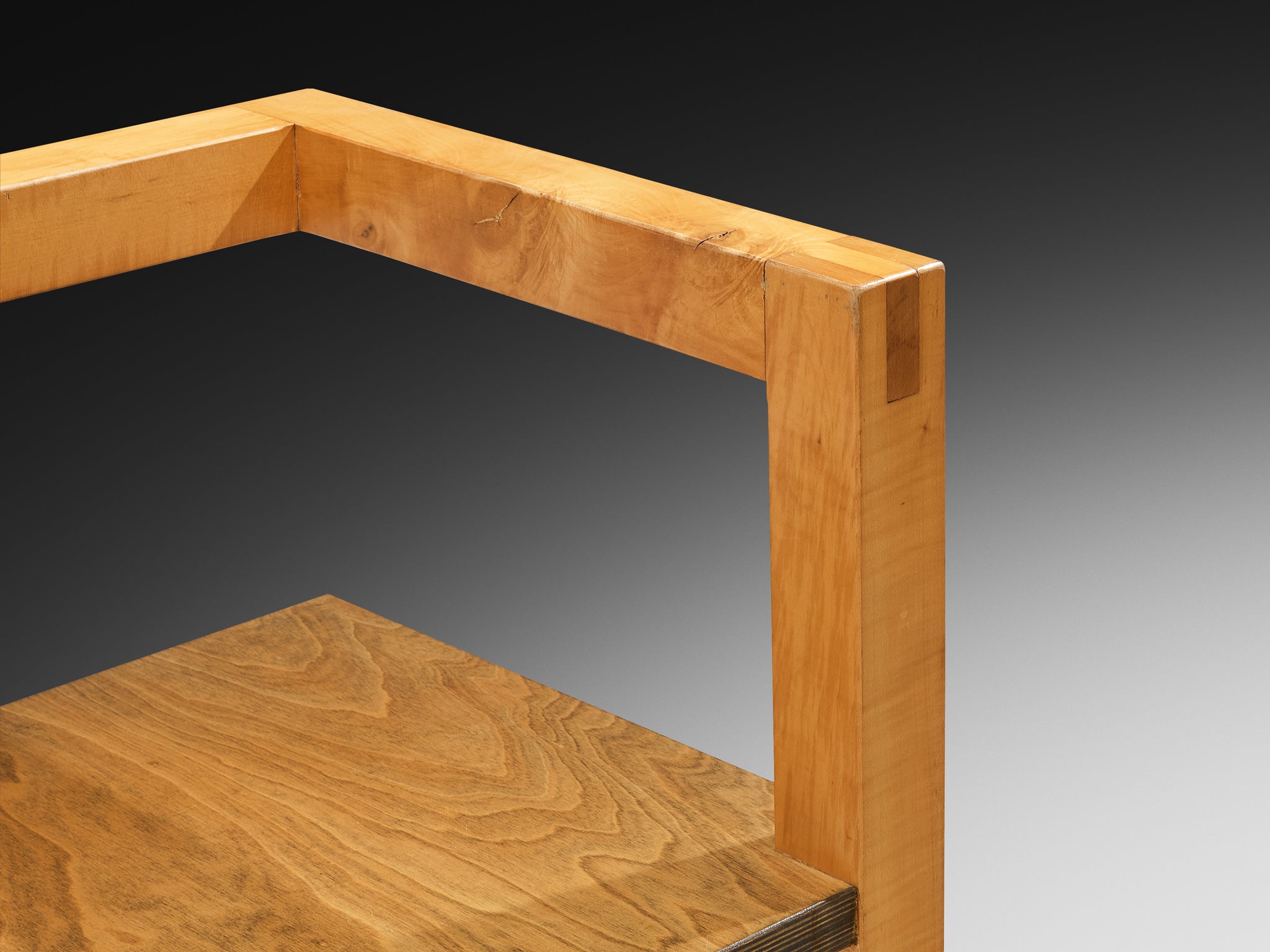 Post-Modern Willem Noyons Dining Room Set with Table and Chairs in Wood Tables Morentz