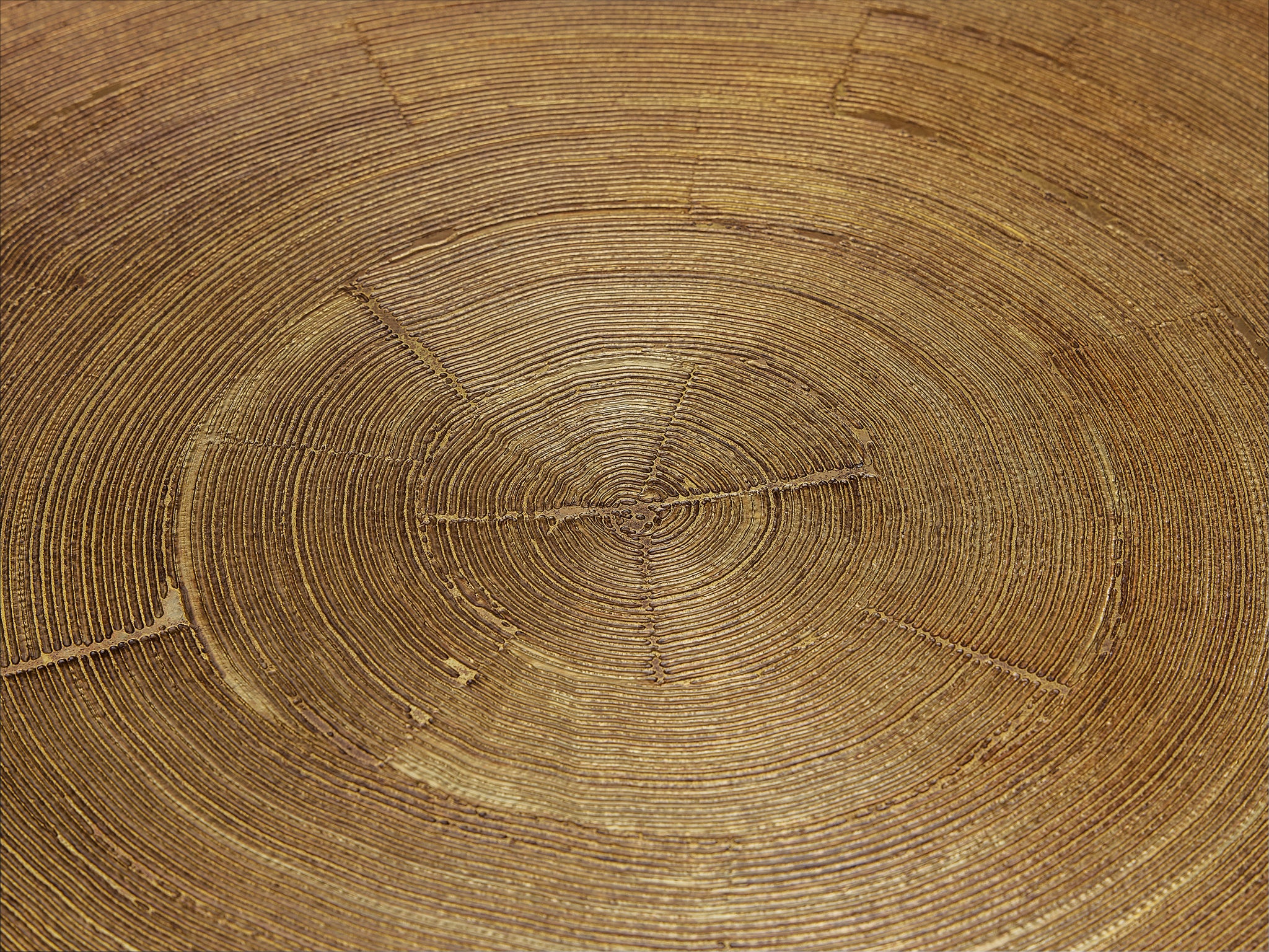 Rare Lova Creation Free Form Side Table in Etched Brass Tables Morentz