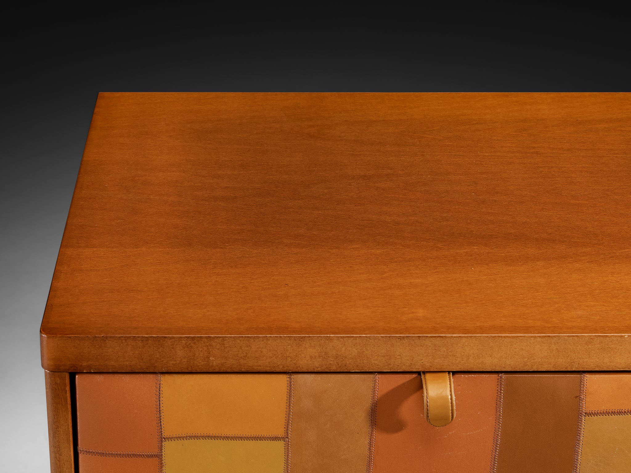 Tito Agnoli for Caleido/Poltrona Frau Chest of Drawers in Patchwork Leather