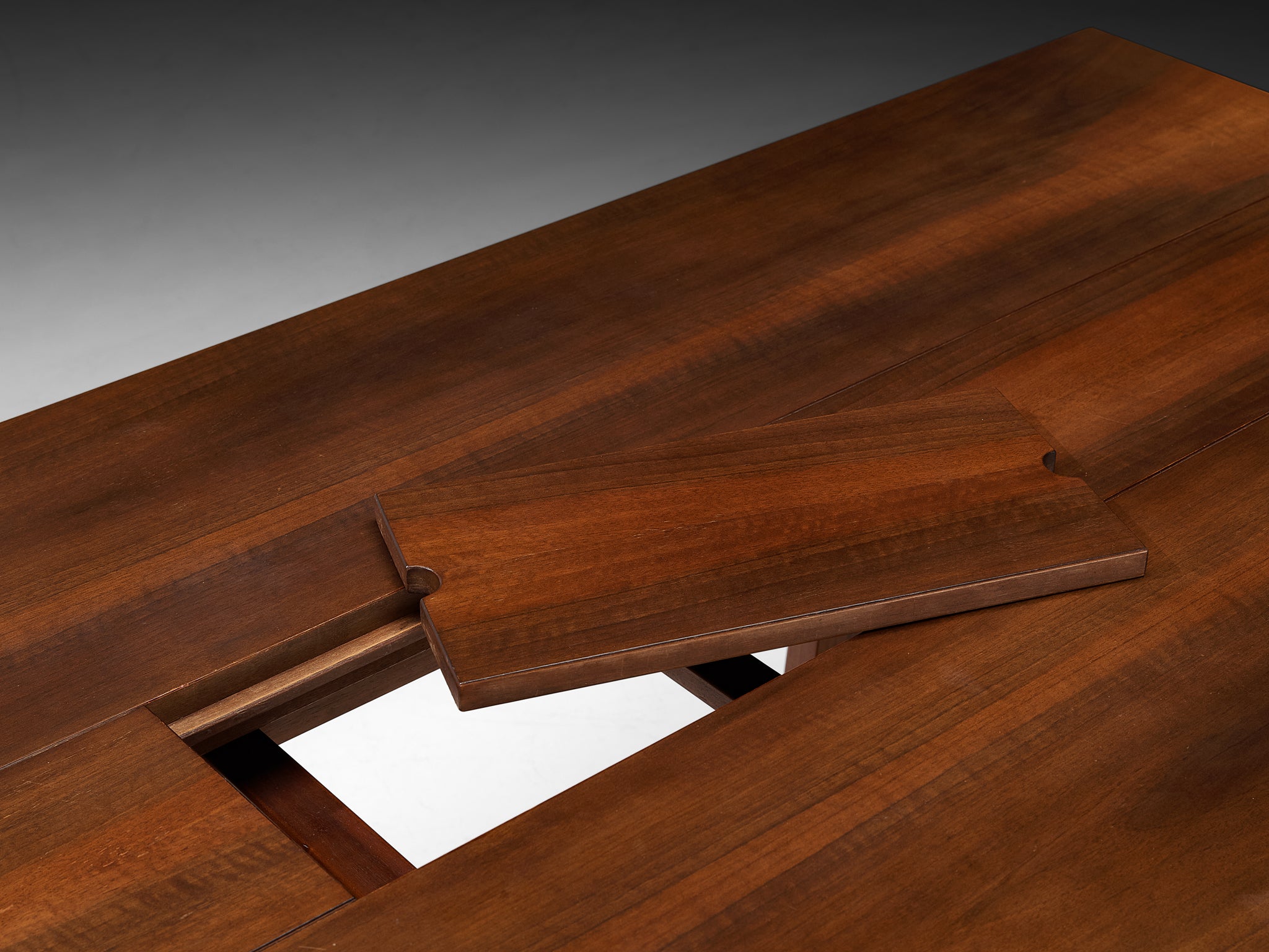 Silvio Coppola for Bernini Dining Table in Walnut Tables Morentz