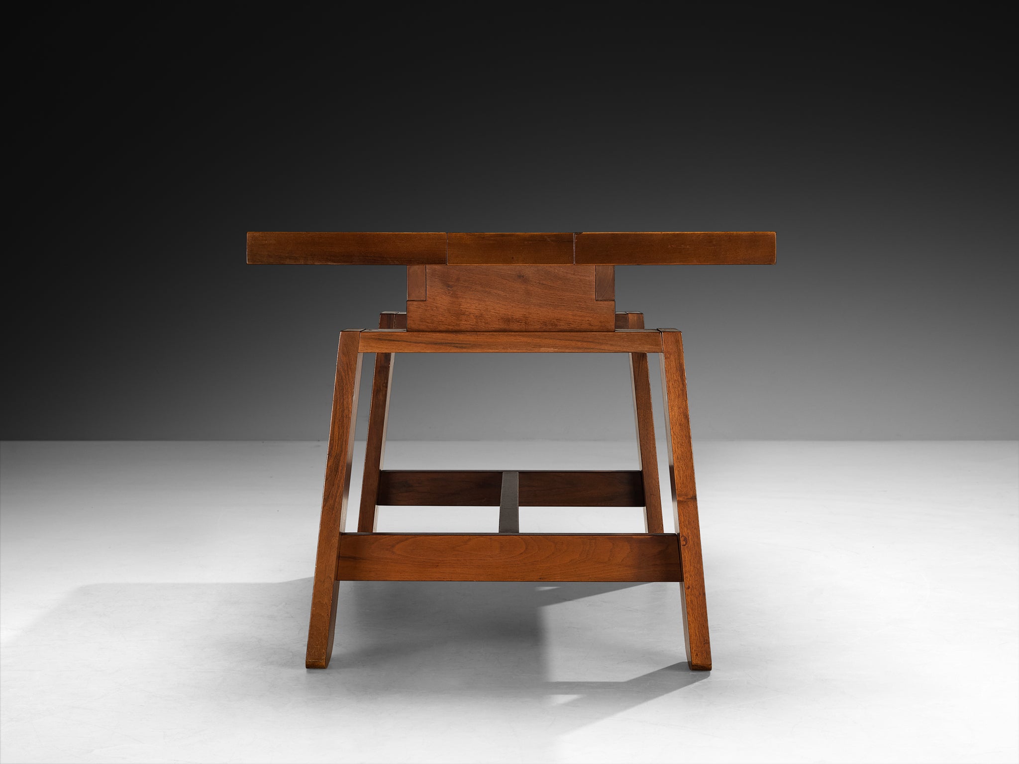 Silvio Coppola for Bernini Dining Table in Walnut Tables Morentz