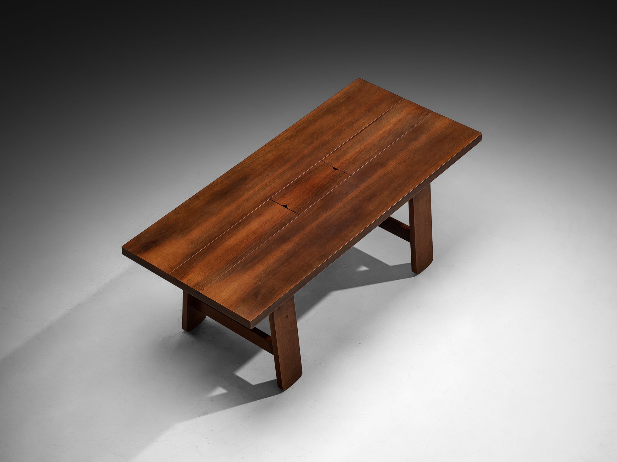 Silvio Coppola for Bernini Dining Table in Walnut Tables Morentz