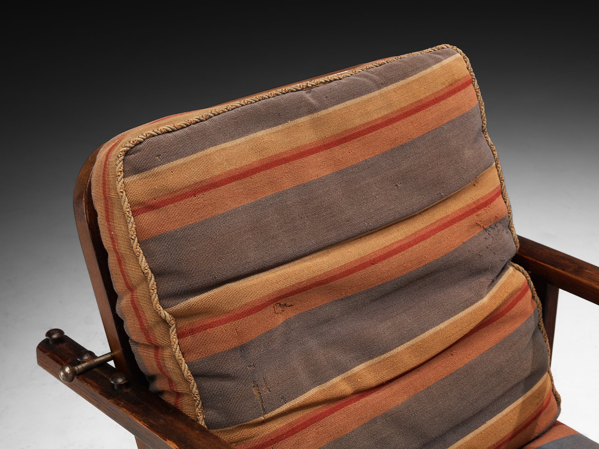 Pair of Thonet Reclining Lounge Chairs in Bentwood Seating Morentz