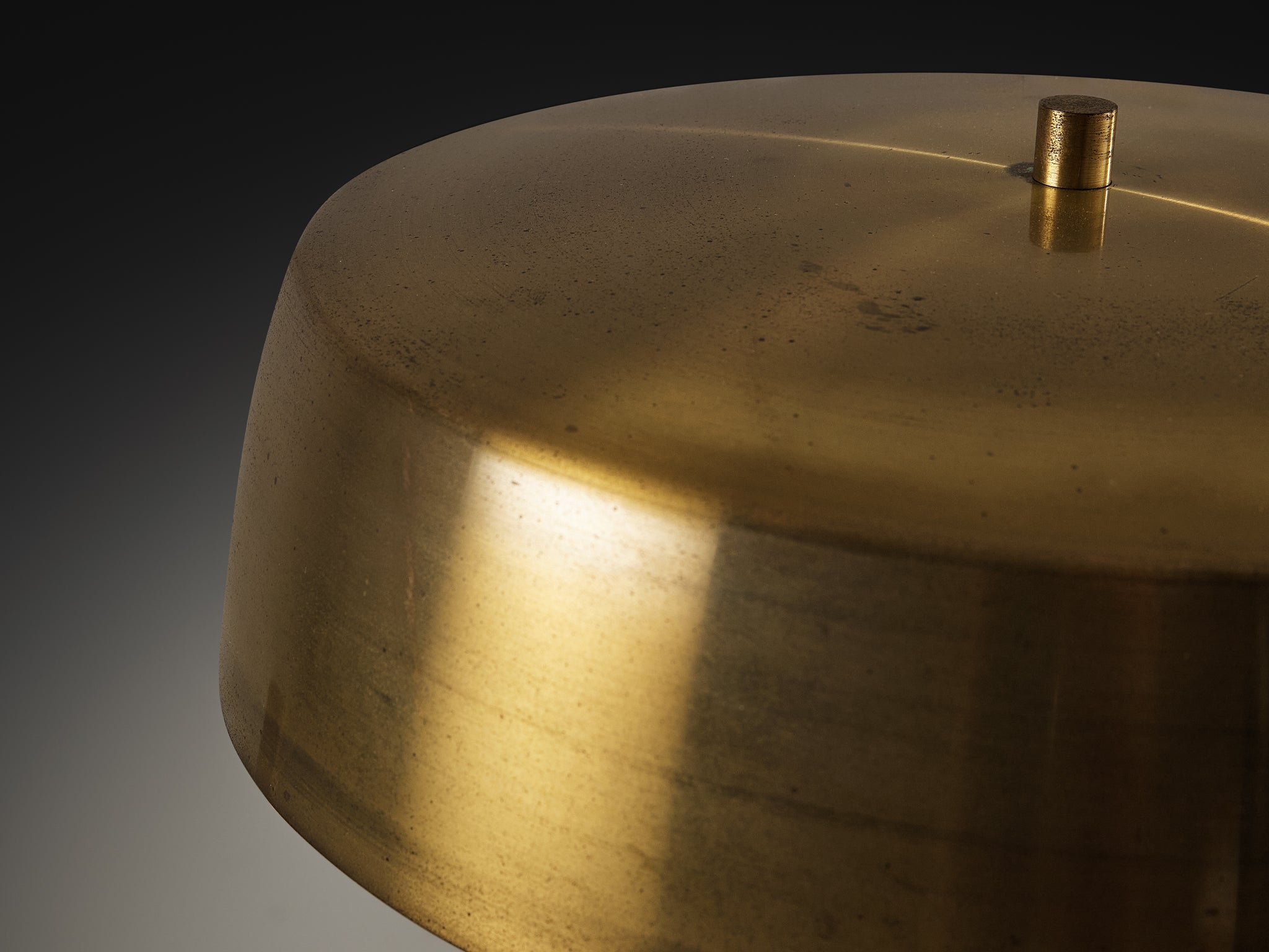 Svend Aage Holm Sørensen for Holm Sørensen & Co'4109' Table Lamp in Brass and Teak