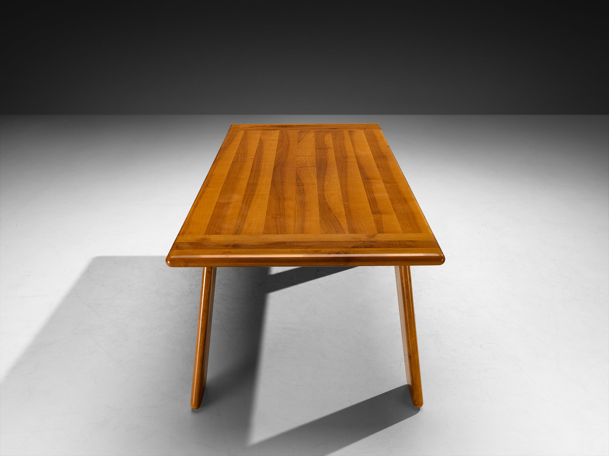 Mario Marenco for Mobil Girgi 'Sapporo' Dining Table in Walnut Tables Morentz