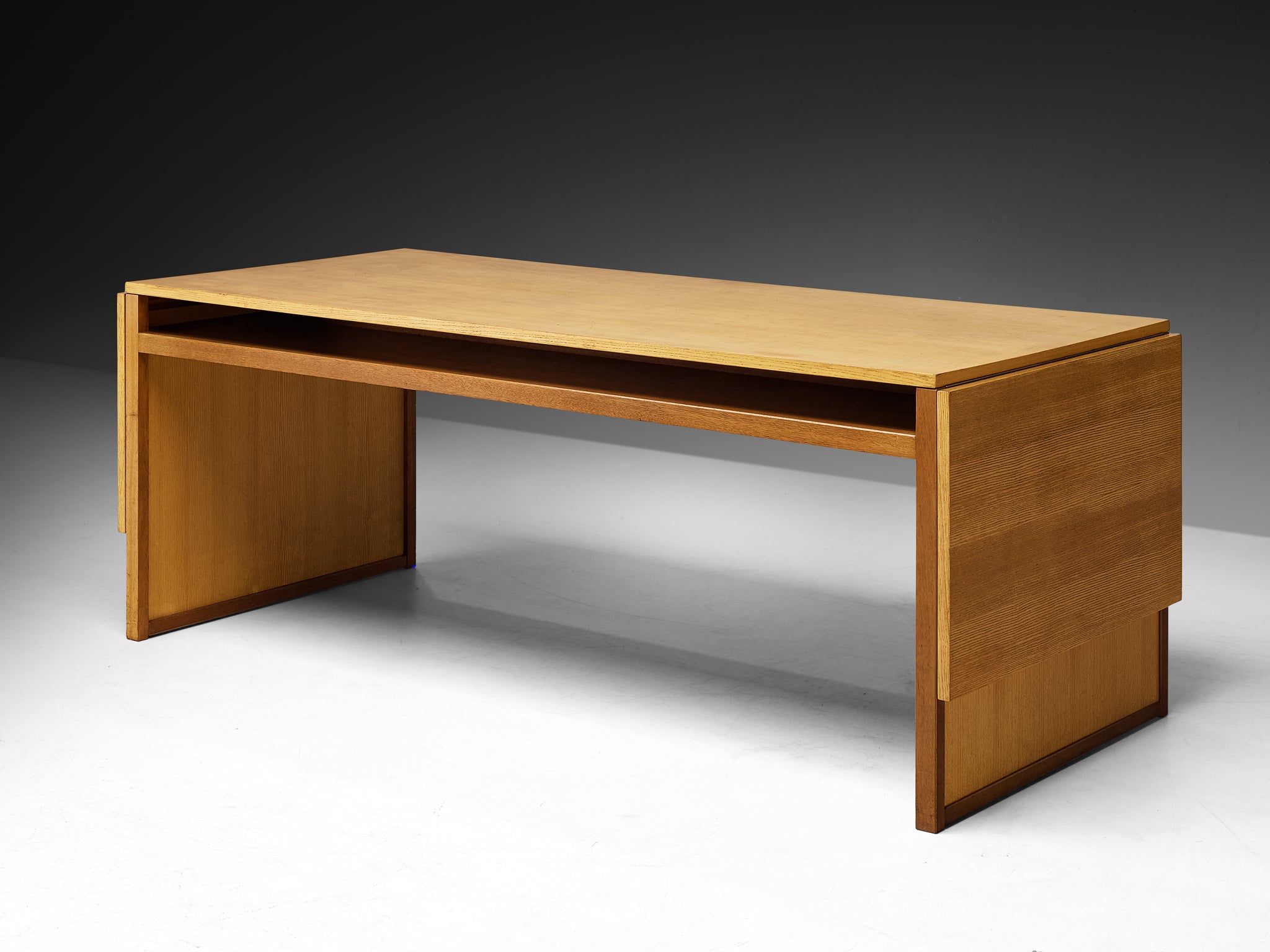 André Sornay Extendable Dining Table with Drop-Down Leafs 295 cm/116.14 in. Tables Morentz