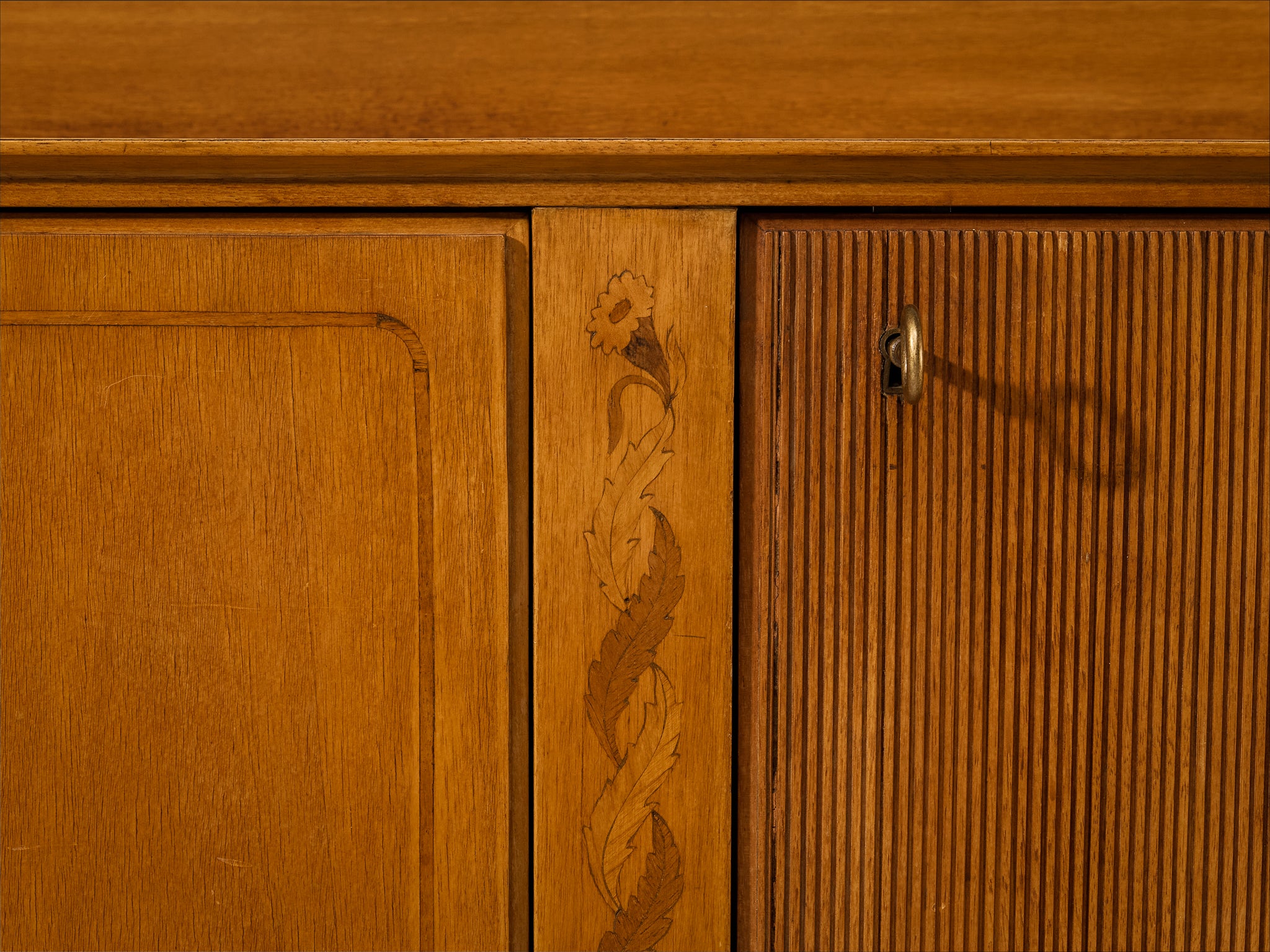Melchiorre Bega Custom Sideboard in Walnut Case pieces and storage cabinets Morentz
