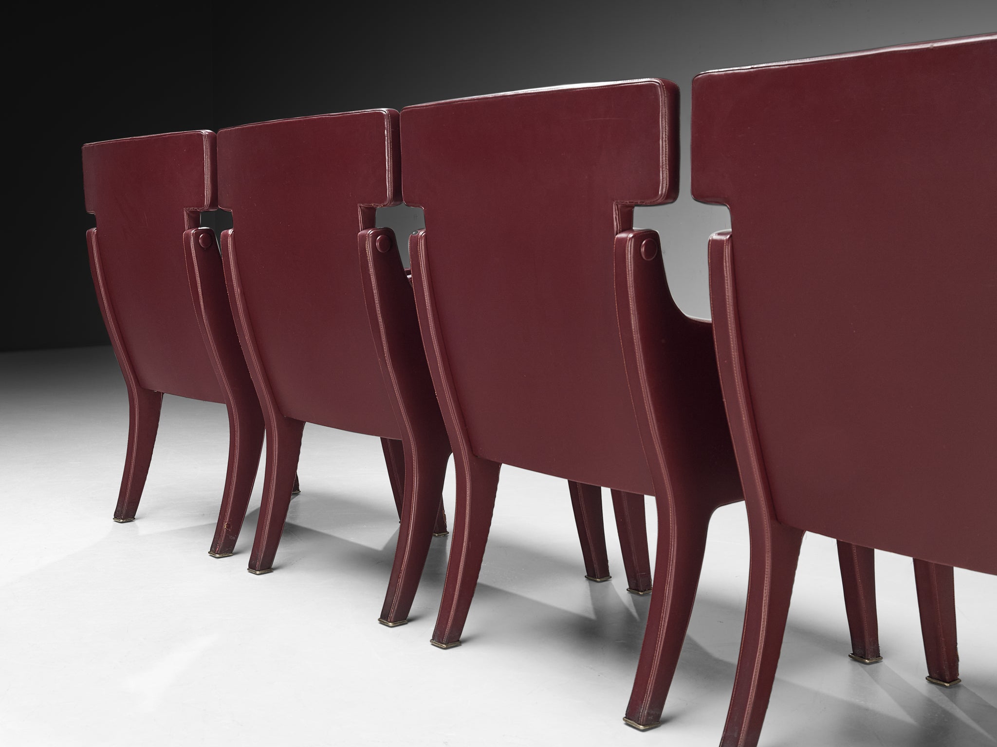 Ignazio Gardella for Azucena Set of Six ‘R63’ Armchairs Seating Morentz