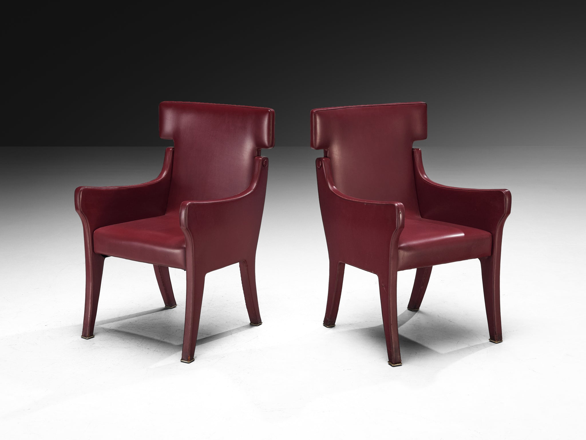 Ignazio Gardella for Azucena Set of Six ‘R63’ Armchairs Seating Morentz