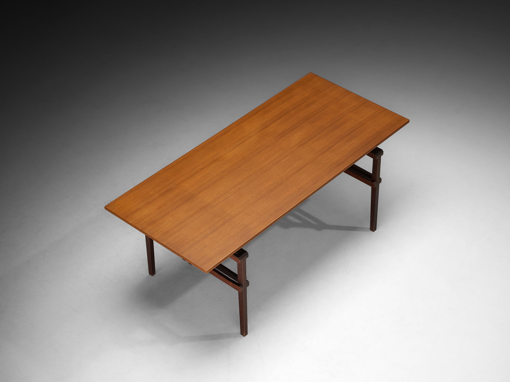 Rare Titina Ammannati & Giampiero Vitelli Dining Table in Teak Tables Morentz