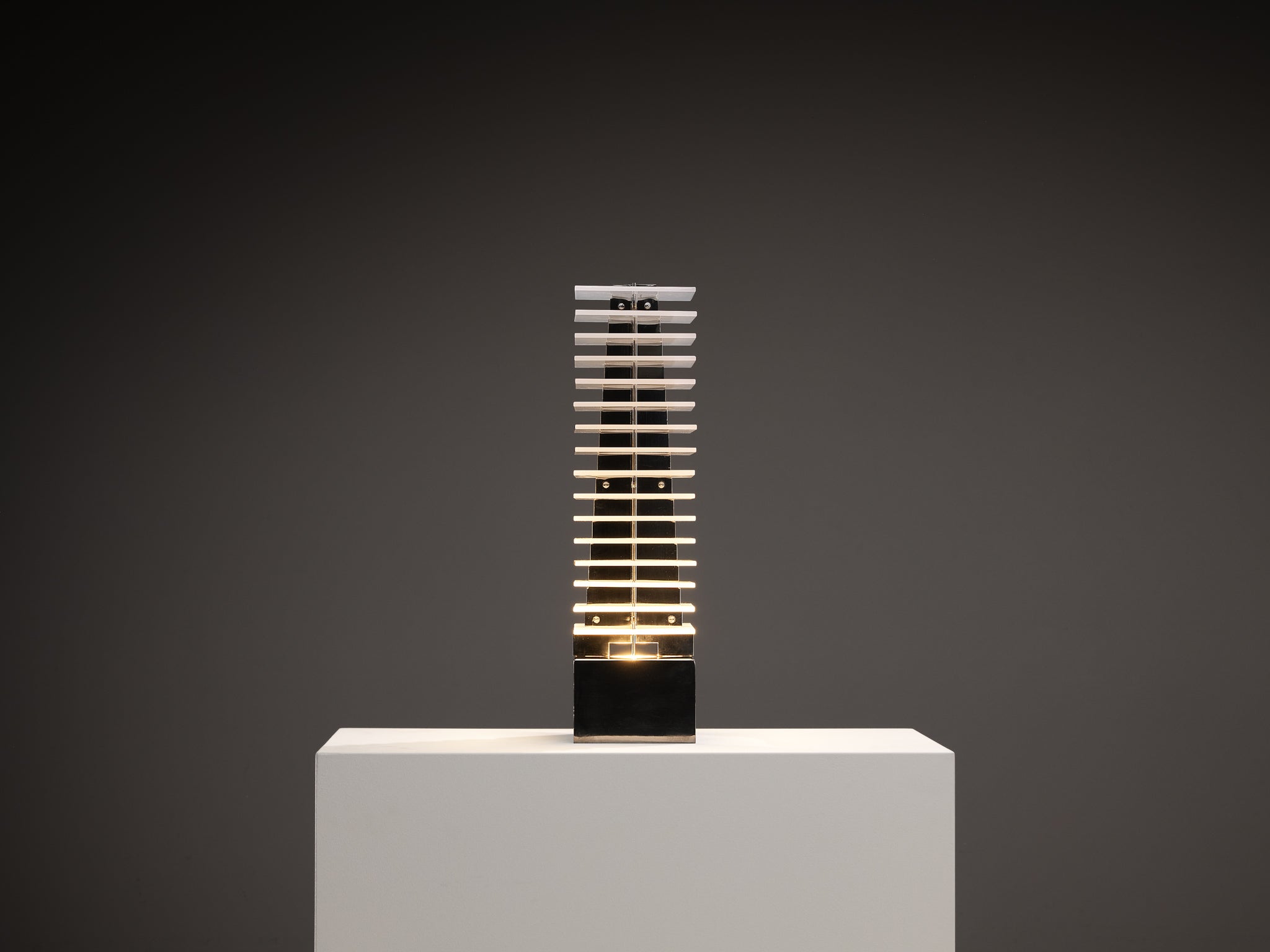 Fabrizio Cocchia for New Lamp 'Ziggurat' Table Lamp Lighting Morentz