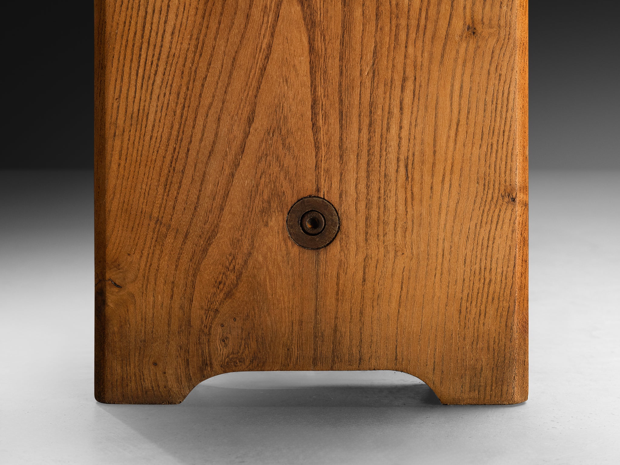 Pierre Chapo 'S14B' Bench in Solid Elm Seating Morentz