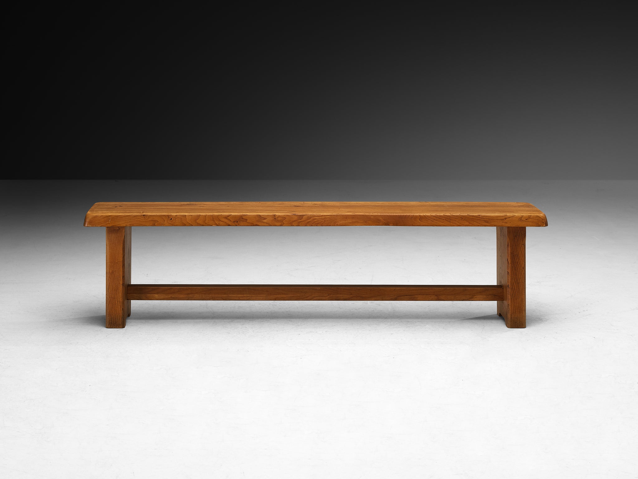 Pierre Chapo 'S14B' Bench in Solid Elm Seating Morentz