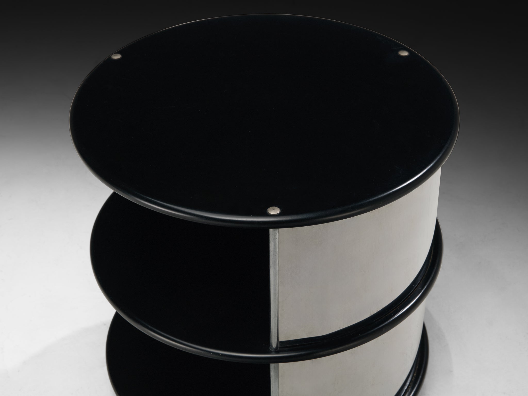 Postmodern Italian Pair of Bed or Side Tables