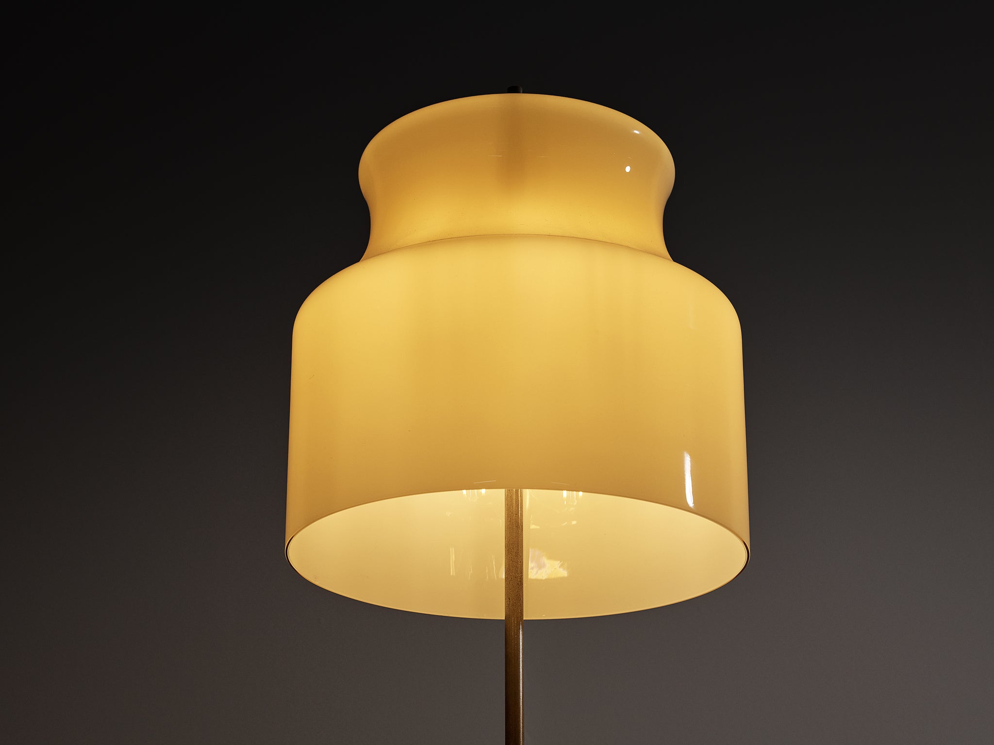 Italian Table Lamp with Carrara Marble Base Lighting Morentz