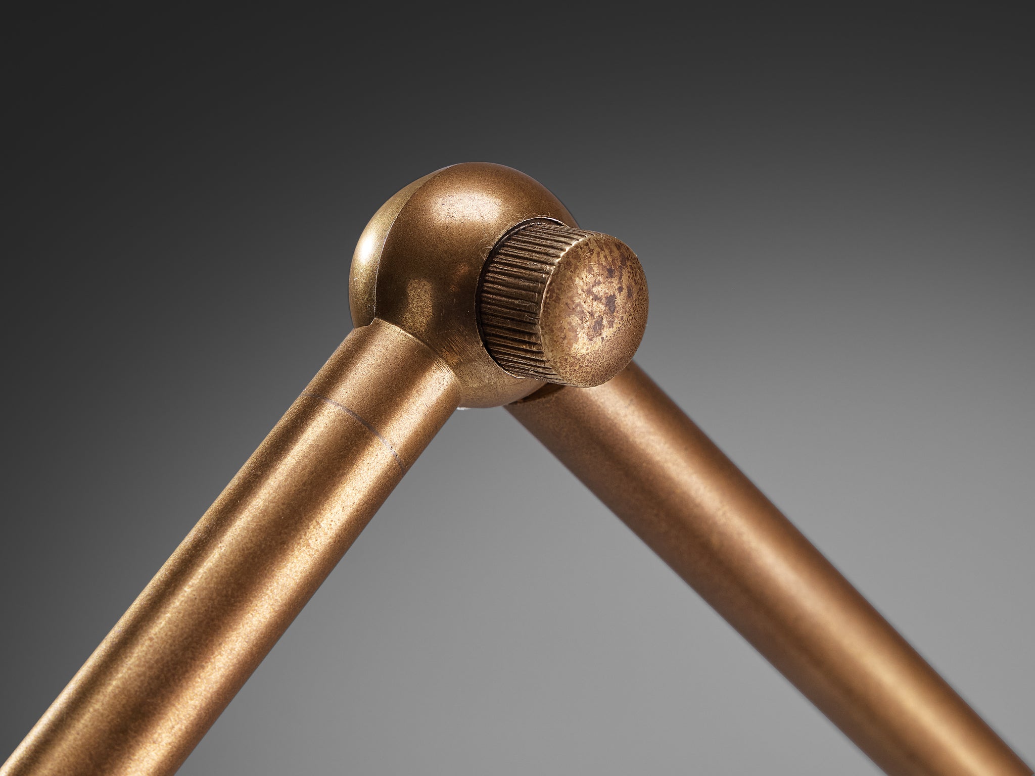 Gio Ponti for Fontana Arte ‘Parco dei Principi’ Floor Lamp with Beige Shade Lighting Morentz